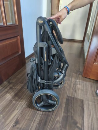 Silla de paseo negra