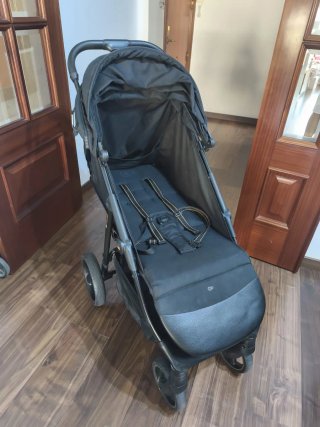 Silla de paseo negra