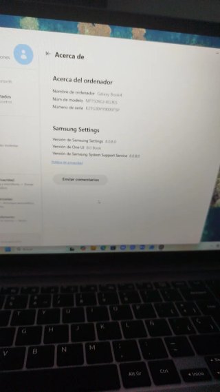 Ordenador Samsung 512 GB con caja