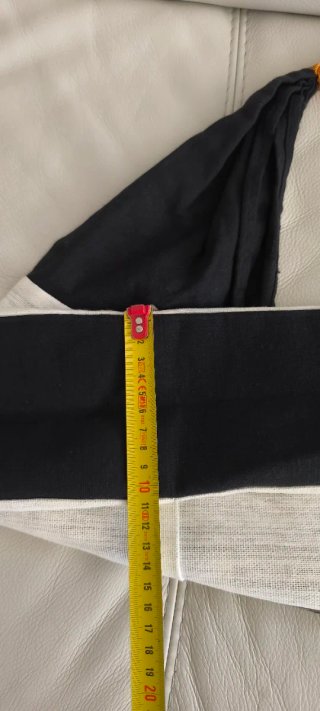 Borsa tracolla estiva beige e nera