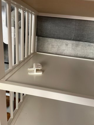 Cambiador Bebé Blanco IKEA con Colchoneta