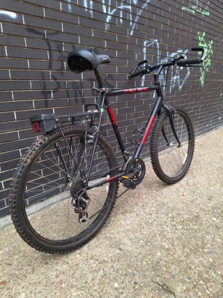 Bicicleta de Montaña Negra