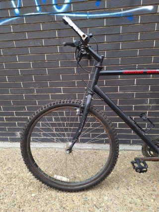 Bicicleta de Montaña Negra