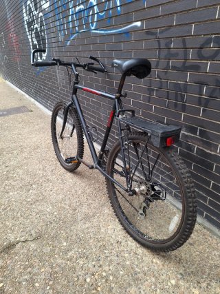 Bicicleta de Montaña Negra
