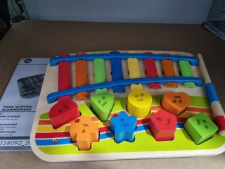 Xilófono Piano Juguete Playtive 10 Piezas