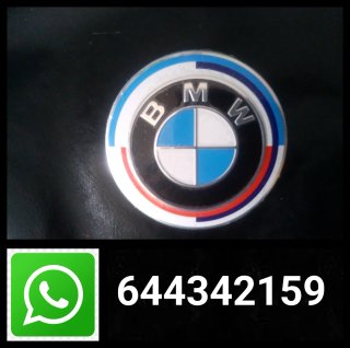 Lote 7 Emblemas BMW 50 Aniversario tapabuje logo
