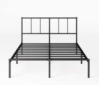Base Cama Zinus Justin 135x190 cm Metal Negra