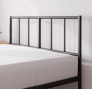 Base Cama Zinus Justin 135x190 cm Metal Negra