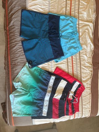 Lote 5 bañadores hombre Tommy hilfiger, Siksilk