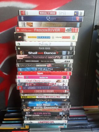 Lotto DVD Film Italiani e Inglesi