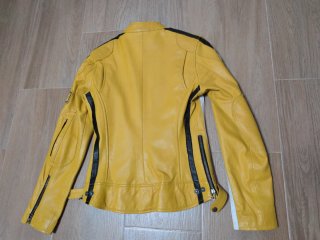 Chaqueta Cuero Motera Estilo Kill Bill