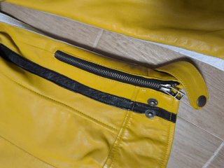 Chaqueta Cuero Motera Estilo Kill Bill