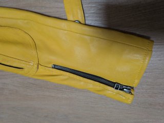 Chaqueta Cuero Motera Estilo Kill Bill