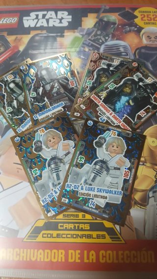 Cards Lego Star Wars Serie 3 Edición Limitada