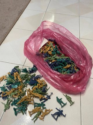 Lotto soldatini plastica collezione