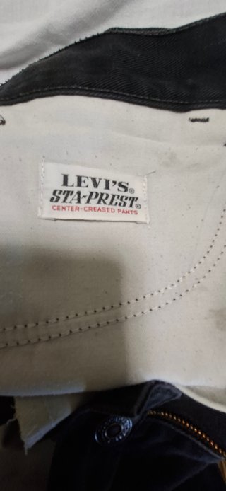 Levi’s 566 Originali Neri W33 L32 Regular Tapered