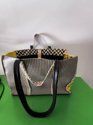 Bolso Tote Bellehari PIEL multicolor