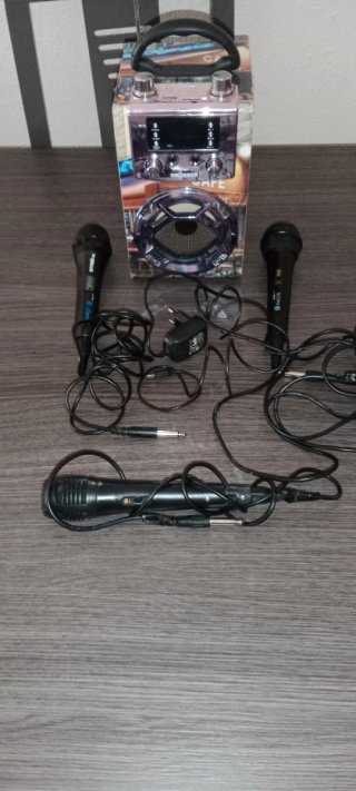 Altavoz  más DOS micrófono