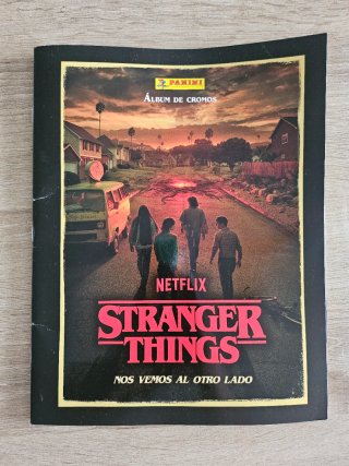 Álbum Cromos Stranger Things Netflix