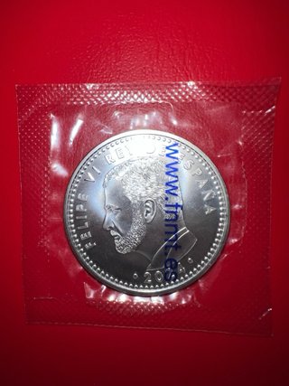 Monedas Plata España 2023-2024 y 2025
