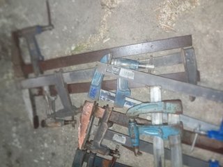 Lote de sargentos para carpintería