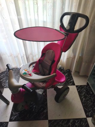 Triciclo Feber Evolutivo Rosa