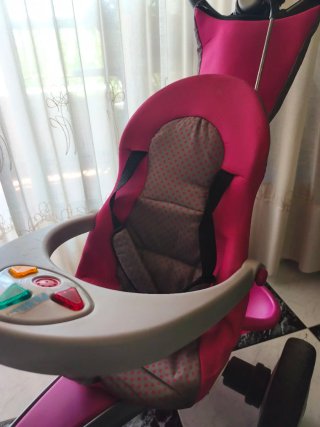 Triciclo Feber Evolutivo Rosa