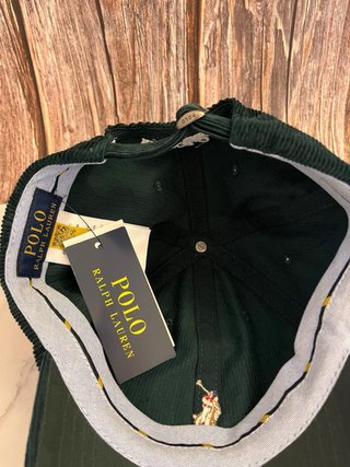 Gorra Polo Ralph Lauren Corduroy Verde