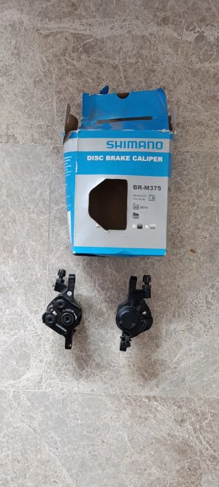 Shimano BR-M375 Frenos Disco Mecánicos (sin uso)