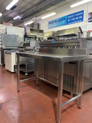 Mesa de trabajo acero inoxidable 120x60