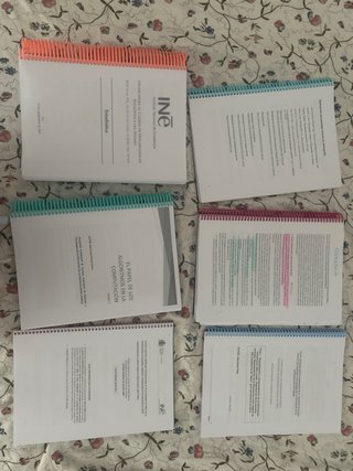 Apuntes encuadernados INE diplomado estadistica A2