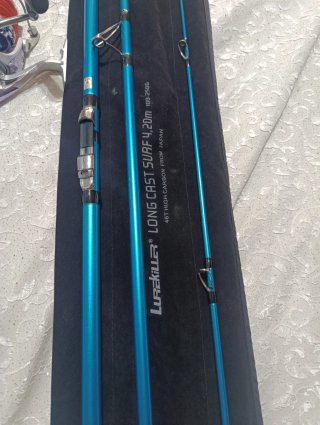 2 Cañas Lurekiller 4,20 100-250g + 2 Yuki star sur