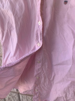 Camisa Gant Rosa Manga Corta Vintage SIN USO