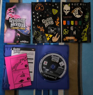 Guitarra Kramer PS2 + Guitar Hero III