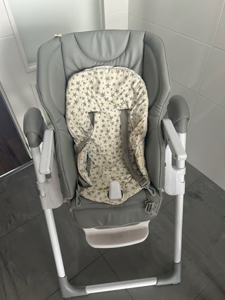 Trona Jane Mila Piel Gris