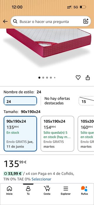 2 Somieres + Colchones Viscoelásticos
