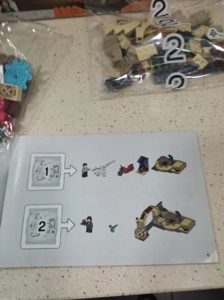 LEGO Jurassic World 76945 Persecución Moto