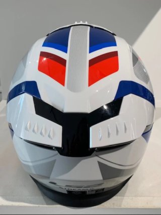 NUEVOS!! Casco LS2 Stream II Vintage Blanco y Azul