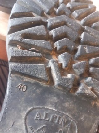 Botas militares francesas Talla 40