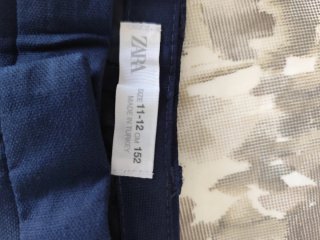 Traje de chaqueta ZARA azul Talla  11-12 años