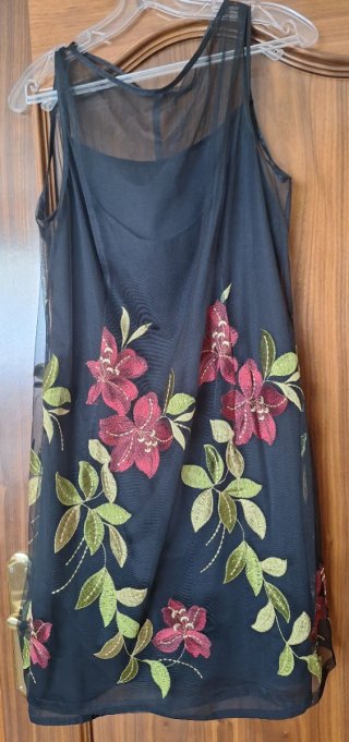 Vestido (2 en uno largo y corto) talla 48