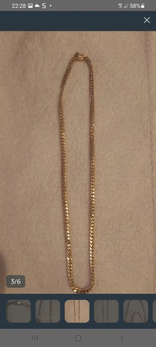 Collar de oro 18k