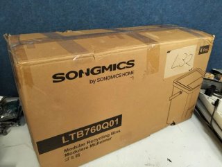Juego 4 Cubos Reciclaje 4x20L SONGMICS LTB760Q01