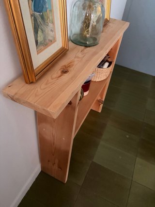 Consola aparador madera pino recibidor o pasillo