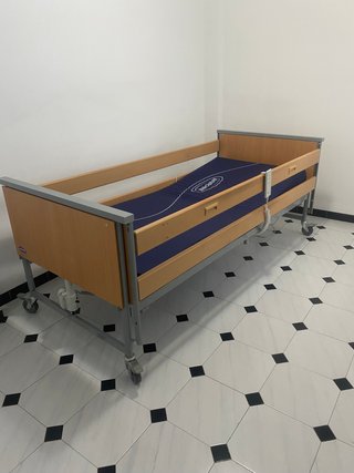Cama geriátrica eléctrica