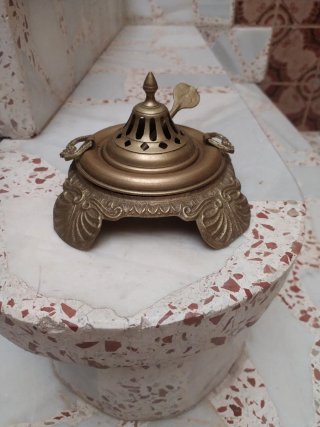 Brasero de bronce antiguo