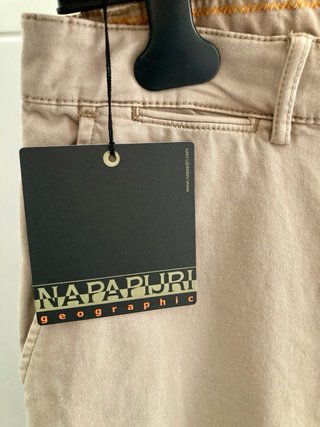 Pantalón Chino Napapijri Talla 31 Beige