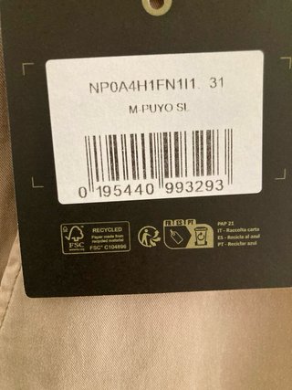 Pantalón Chino Napapijri Talla 31 Beige