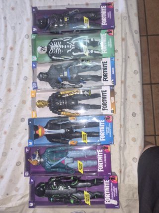 Lote 7 Figuras Fortnite Victory Series 30cm NUEVAS