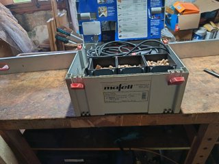 Tojinadora Mapfel con caja y accesorios